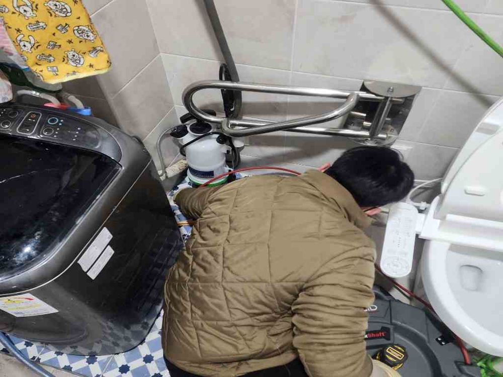 성동구 욕실·세탁기 배수 막힘 작업