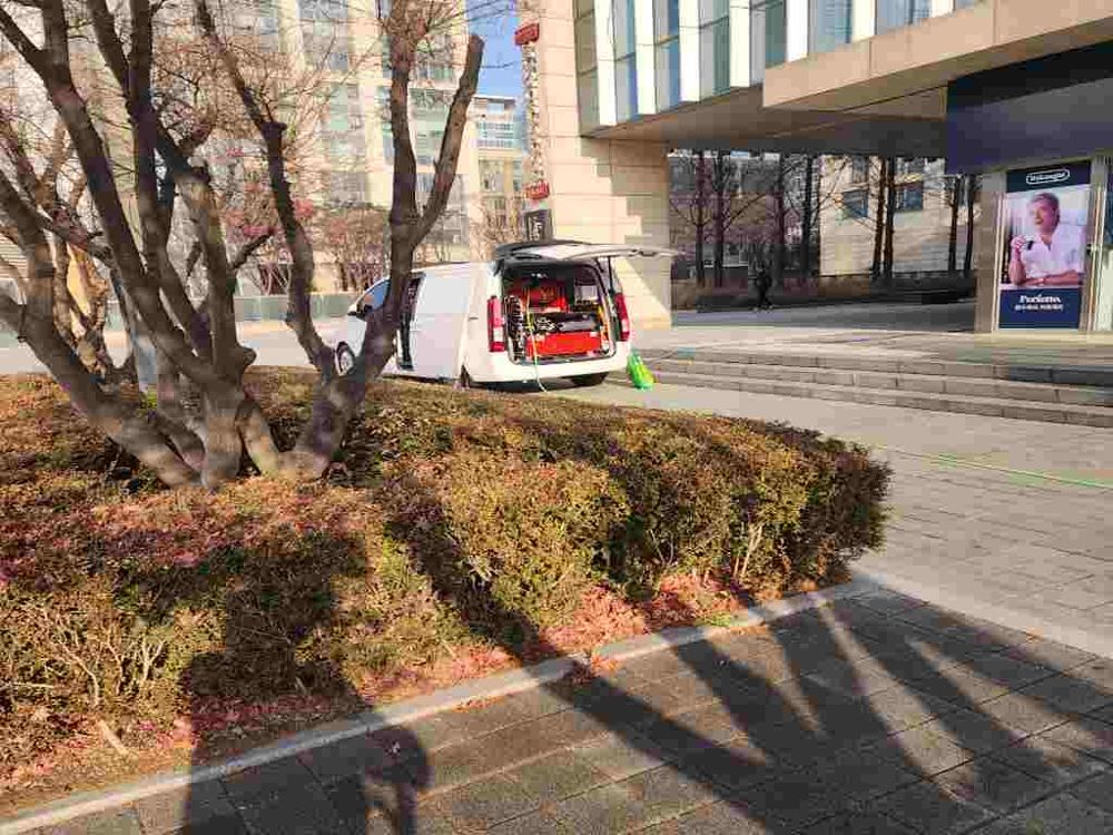 성동구 상가 건물 고압세척 출동